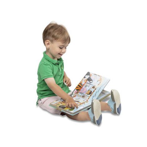 Carticica copii Caravana Safari - Poke-a-Dot Melissa & Doug - poza 3