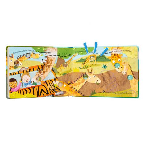 Carticica copii Caravana Safari - Poke-a-Dot Melissa & Doug - poza 4