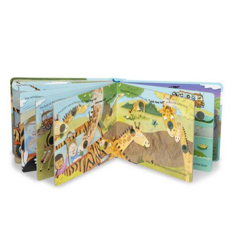 Carticica copii Caravana Safari - Poke-a-Dot Melissa & Doug - poza 5