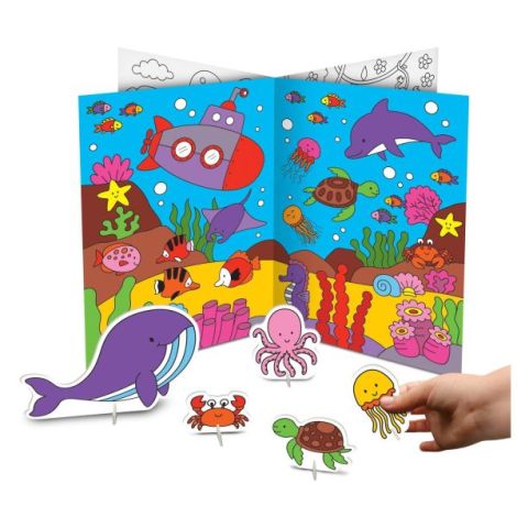 Carticica mea de colorat 3d - poza 2