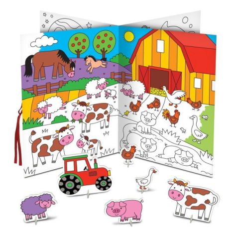 Carticica mea de colorat 3d - poza 3