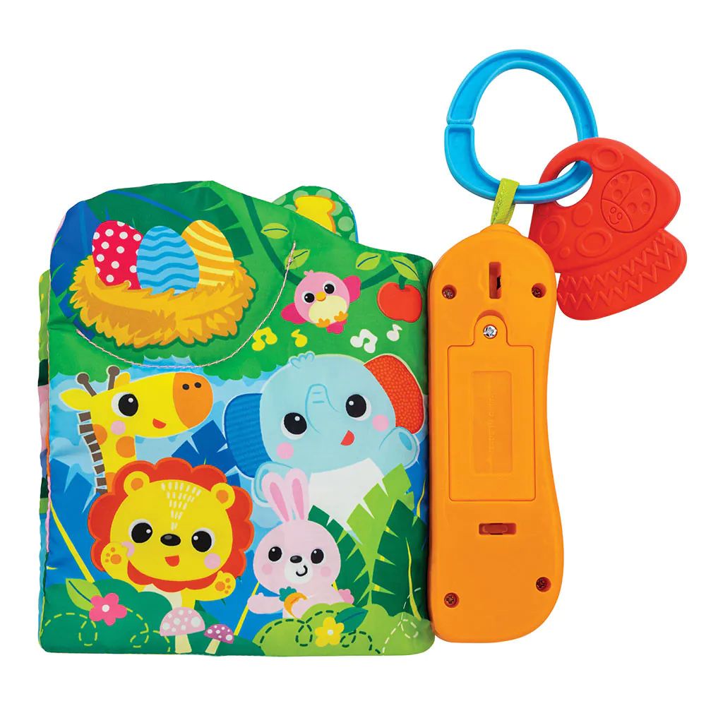 Carticica senzoriala cu sunete Winfun Jungle Animals - poza 2