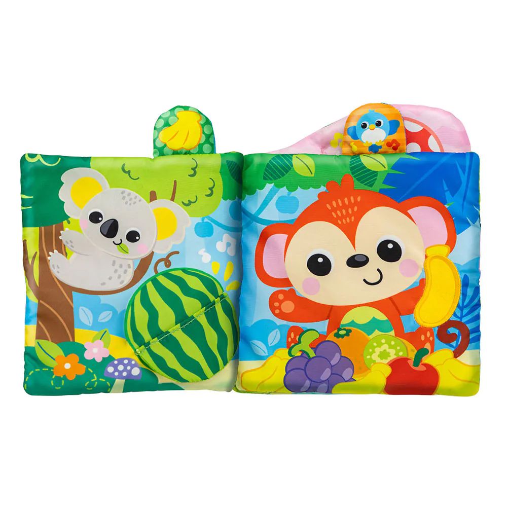 Carticica senzoriala cu sunete Winfun Jungle Animals - poza 4