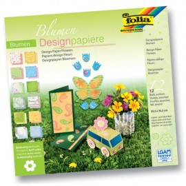 Carton Designer Flori 190g 30,5x30,5cm - poza 1
