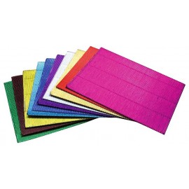 Carton striat – culori metalice - poza 1