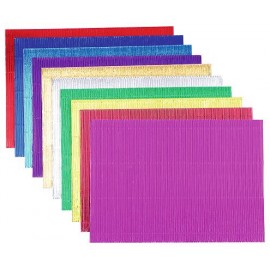 Carton striat – culori metalice - poza 2