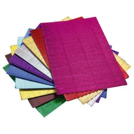 Carton striat – culori metalice - poza 3