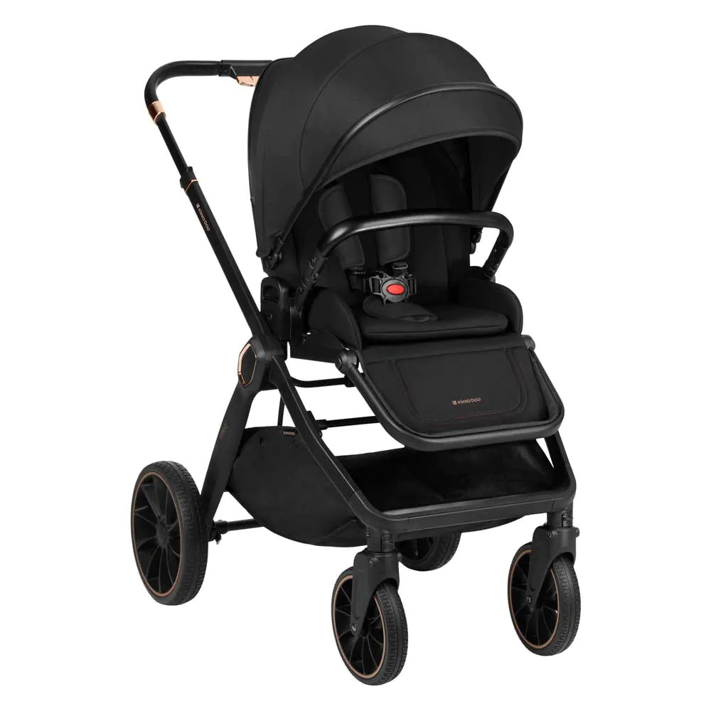 Carucior 2 in 1 cu landou Kikka Boo Tiffany 2025 Negru - poza 3