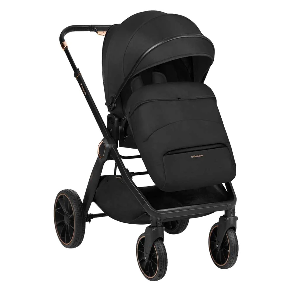 Carucior 2 in 1 cu landou Kikka Boo Tiffany 2025 Negru - poza 4