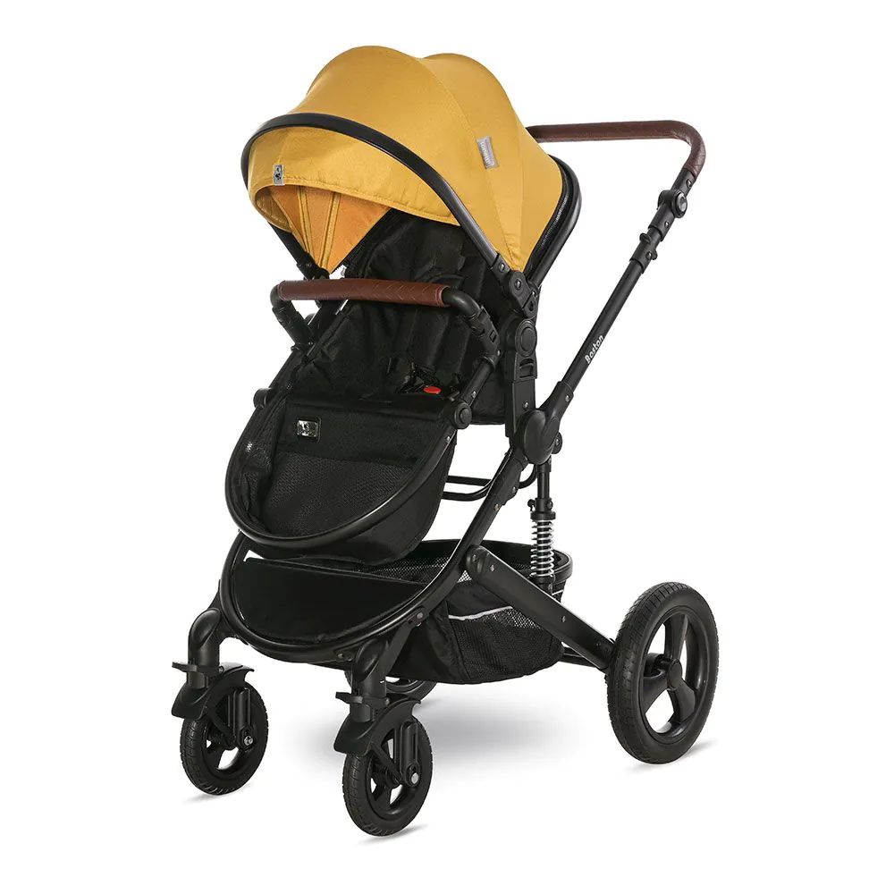 Carucior 2 in 1 cu landou Lorelli Boston Lemon Curry - poza 4