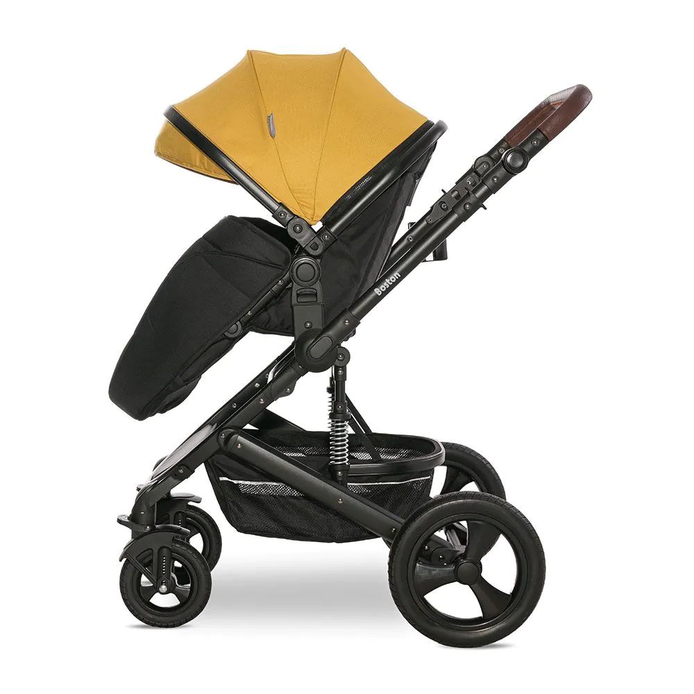 Carucior 2 in 1 cu landou Lorelli Boston Lemon Curry - poza 5