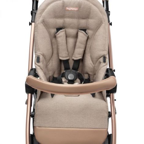 Carucior 3 in 1 Peg Perego Book, SLK, 0 - 22 kg, Mon Amour, Bej Roz - poza 3