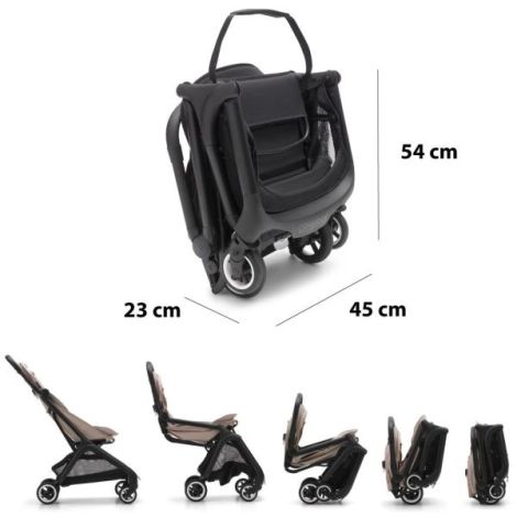 Carucior Bugaboo Butterfly Black Desert Taupe - poza 4