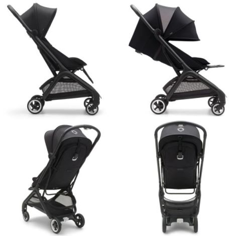 Carucior Bugaboo Butterfly Black Midnight Black - poza 4