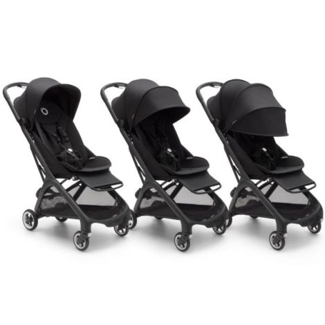 Carucior Bugaboo Butterfly Black Midnight Black - poza 5