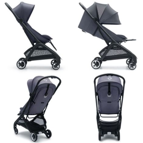 Carucior Bugaboo Butterfly Black Stormy Blue - poza 4