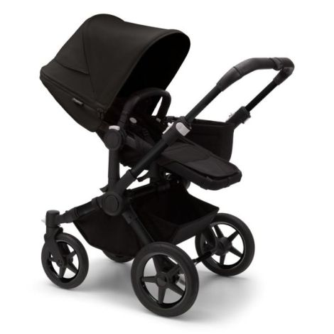 Carucior Bugaboo Donkey 5 Mono Black Midnight Black - poza 1