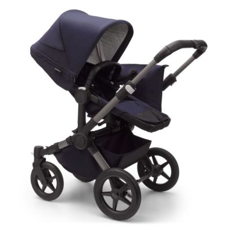 Carucior Bugaboo Donkey 5 Mono Classic Graphite Dark Navy - poza 1