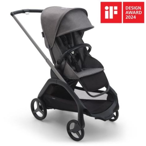 Carucior Bugaboo Dragonfly Graphite Grey Melange - poza 2