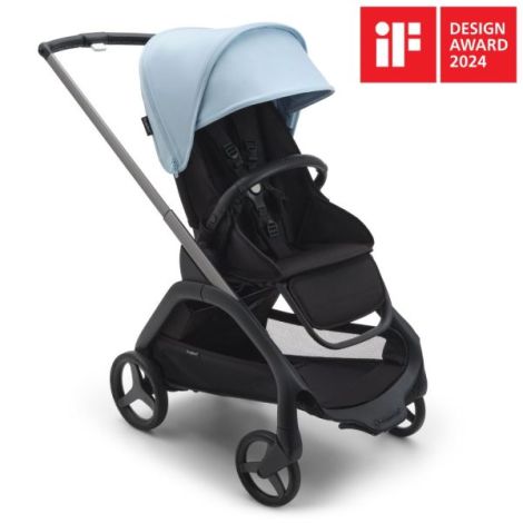 Carucior Bugaboo Dragonfly Graphite Midnight Black Skyline Blue - poza 2
