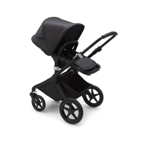 Carucior Bugaboo Fox 2 Mineral Black Washed Black 2 in 1 - poza 2