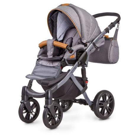 Carucior Camini FRONTERA 2 in 1 Grafit - poza 2