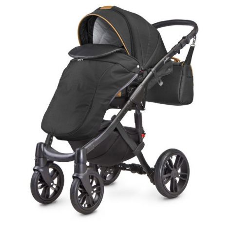 Carucior Camini FRONTERA 2 in 1 Negru - poza 3