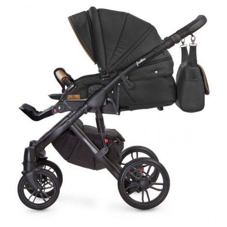 Carucior Camini FRONTERA 2 in 1 Negru - poza 4