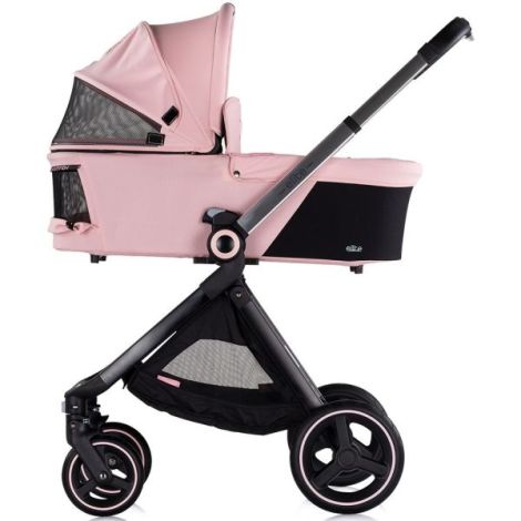 Carucior Chipolino Elite 3 in 1 pink marshmallow - poza 5