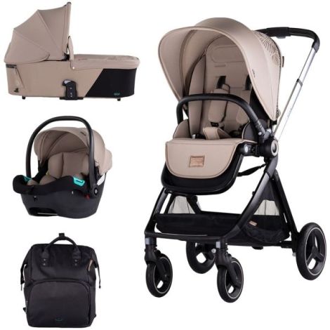 Carucior Chipolino Elite 3 in 1 tiramisu - poza 1