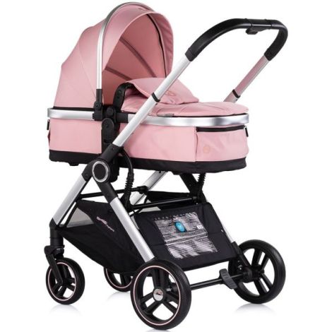 Carucior Chipolino Euphoria 3 in 1 powder pink - poza 1