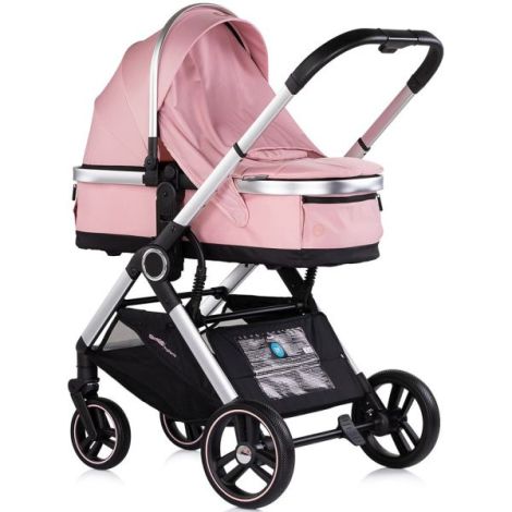 Carucior Chipolino Euphoria 3 in 1 powder pink - poza 2