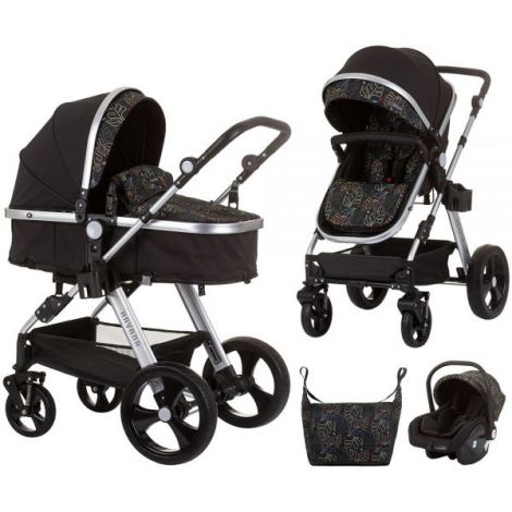 Carucior Chipolino Havana 3 in 1 obsidian leaves - poza 1