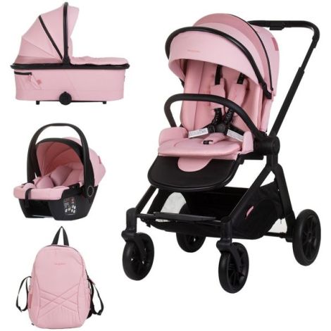 Carucior Chipolino Magnum 3 in 1 pink marshmallow - poza 1
