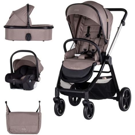 Carucior Chipolino Marbella 3 in 1 tiramisu - poza 1