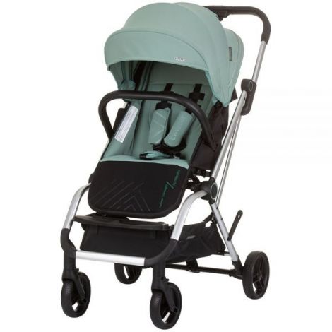 Carucior Chipolino Twister pastel green cu sezut rotativ - poza 1