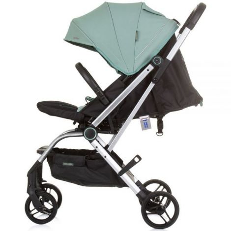 Carucior Chipolino Twister pastel green cu sezut rotativ - poza 3