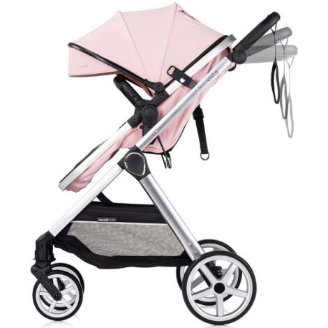 Carucior Chipolino Vista 2 in 1 pink marshmallow - poza 4