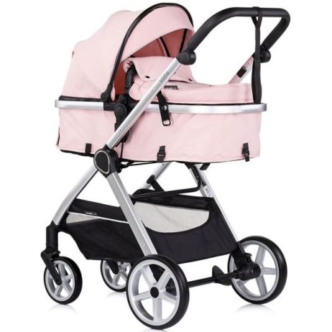 Carucior Chipolino Vista 3 in 1 pink marshmallow - poza 1