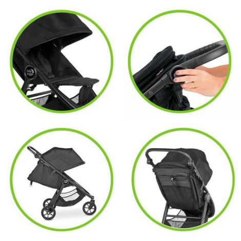 Carucior City Mini GT2 Slate sistem 2 in 1 - poza 2