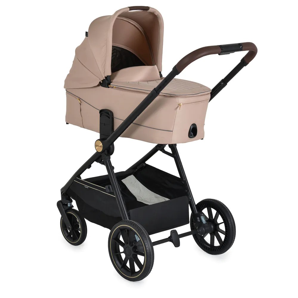 Carucior combinat 2 in 1 Cangaroo Celebrity 2026 Beige - poza 1