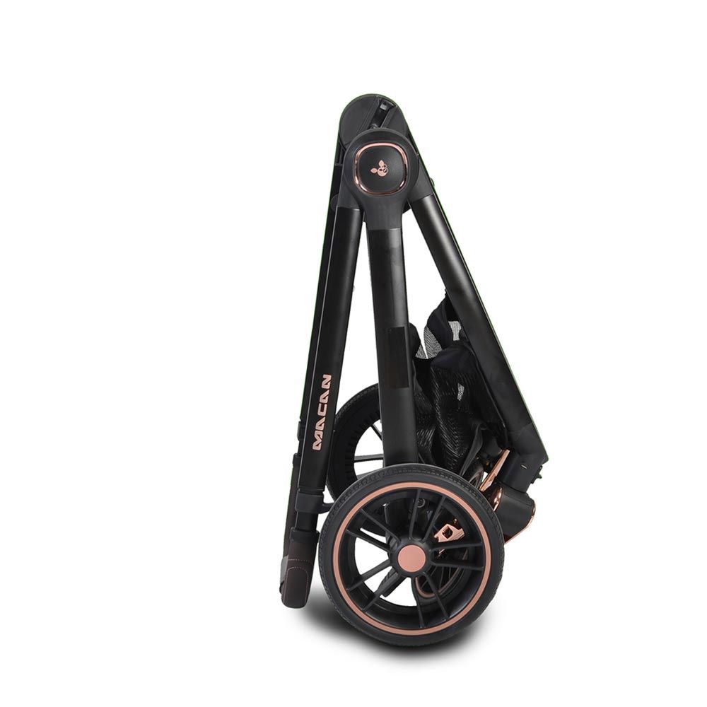 Carucior combinat 2 in 1 Cangaroo Macan Black - poza 3