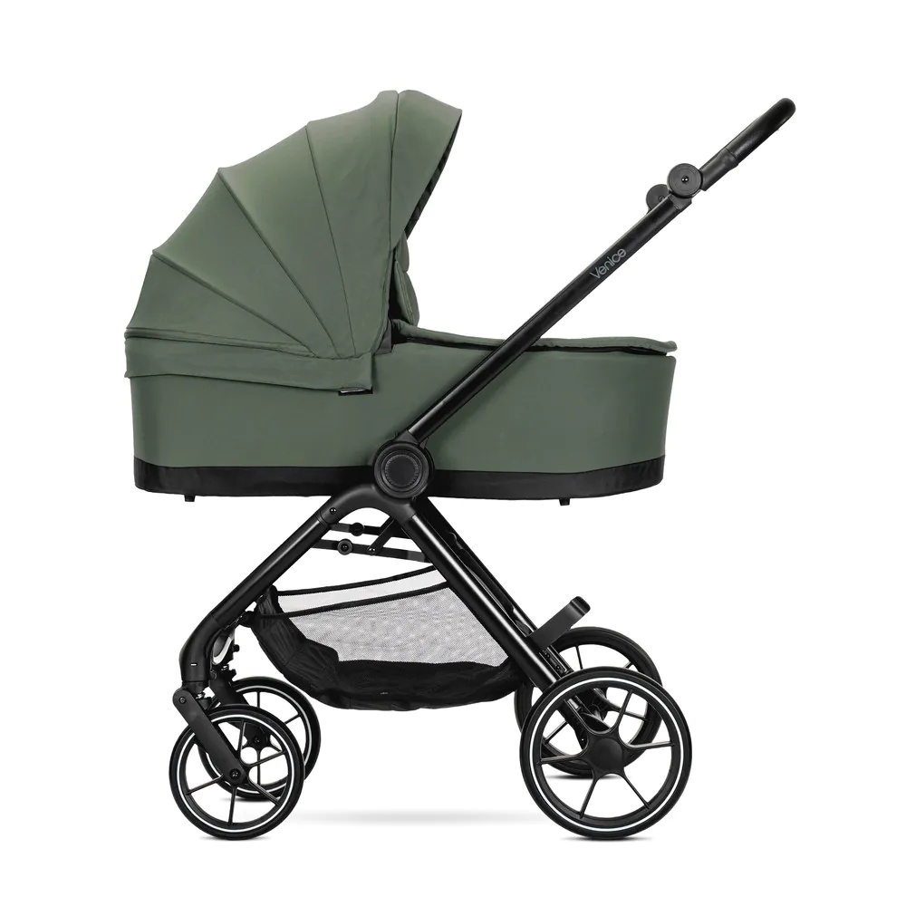 Carucior combinat 2 in 1 cu landou Lorelli Venice Verde - poza 2
