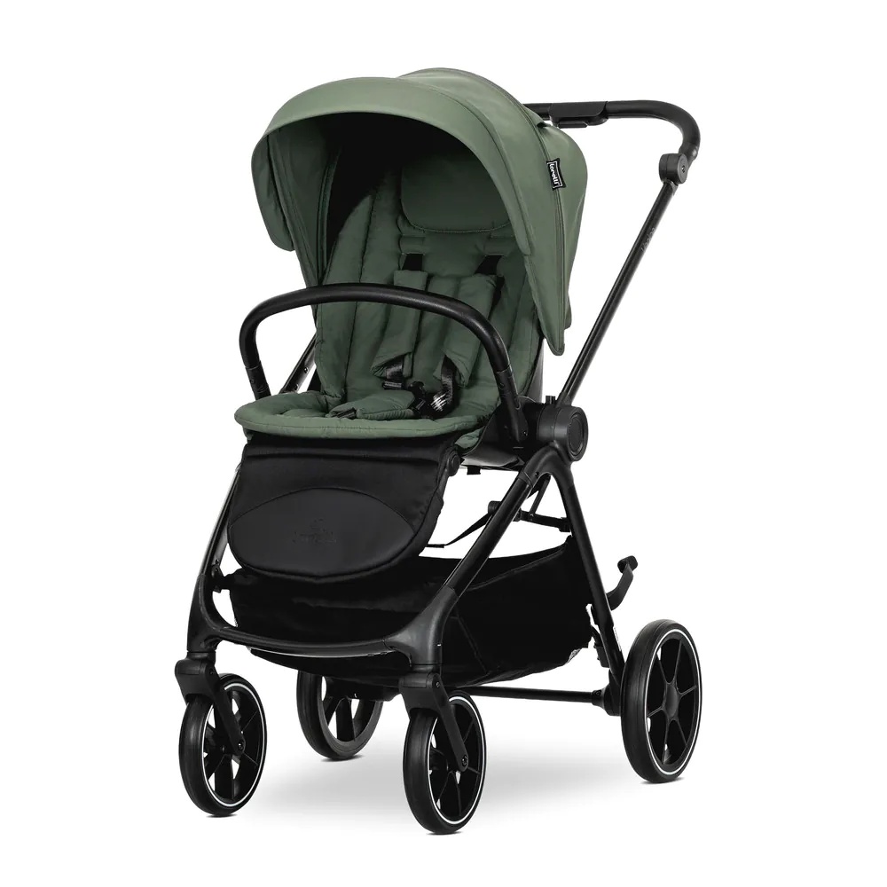 Carucior combinat 2 in 1 cu landou Lorelli Venice Verde - poza 3