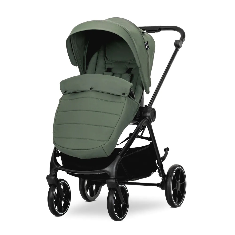 Carucior combinat 2 in 1 cu landou Lorelli Venice Verde - poza 4