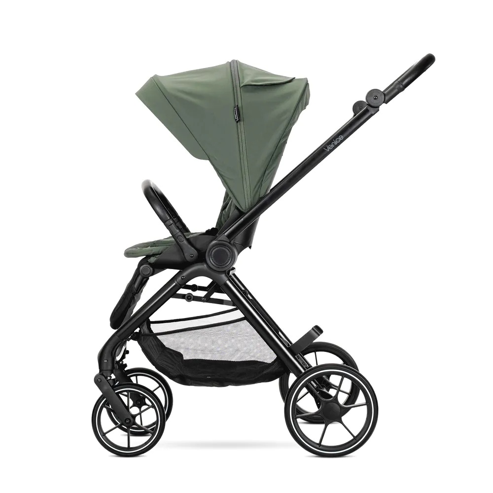 Carucior combinat 2 in 1 cu landou Lorelli Venice Verde - poza 5
