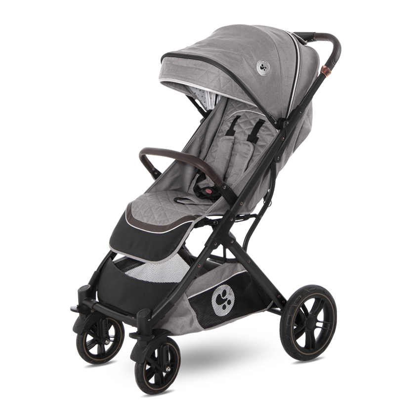 Carucior combinat 2 in 1 cu scaun auto Lorelli Storm 2021 Opaline Grey - poza 3