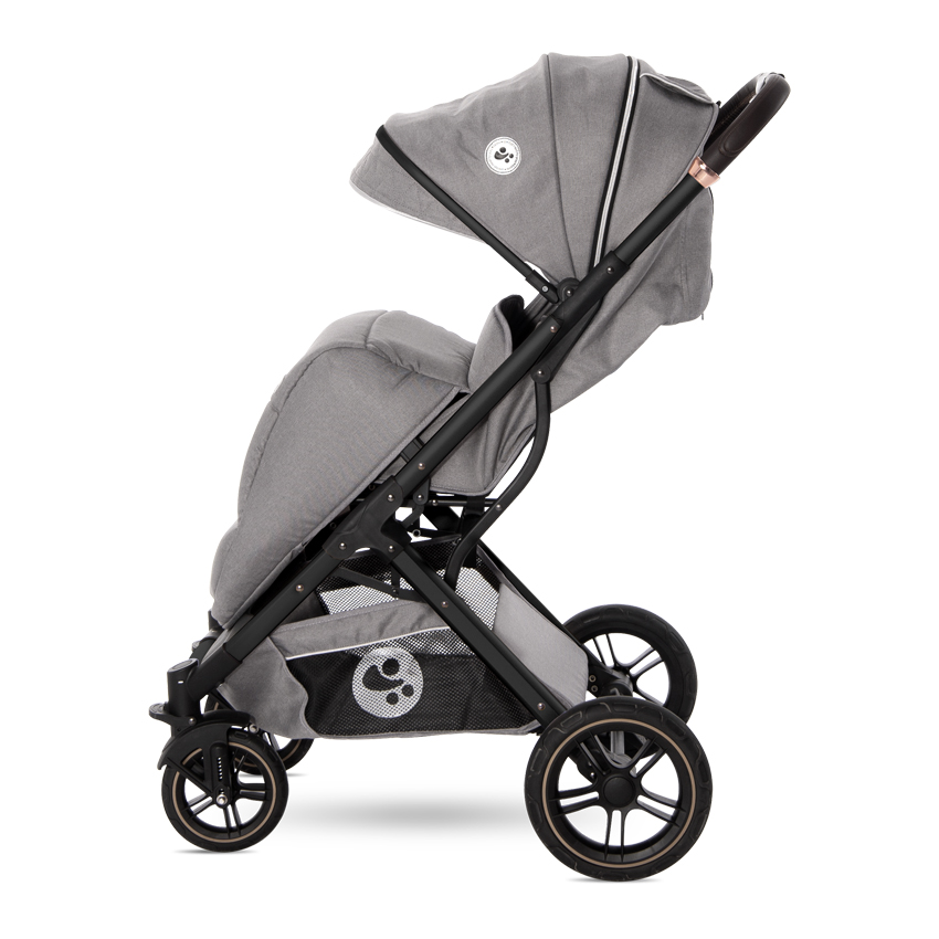 Carucior combinat 2 in 1 cu scaun auto Lorelli Storm 2021 Opaline Grey - poza 4