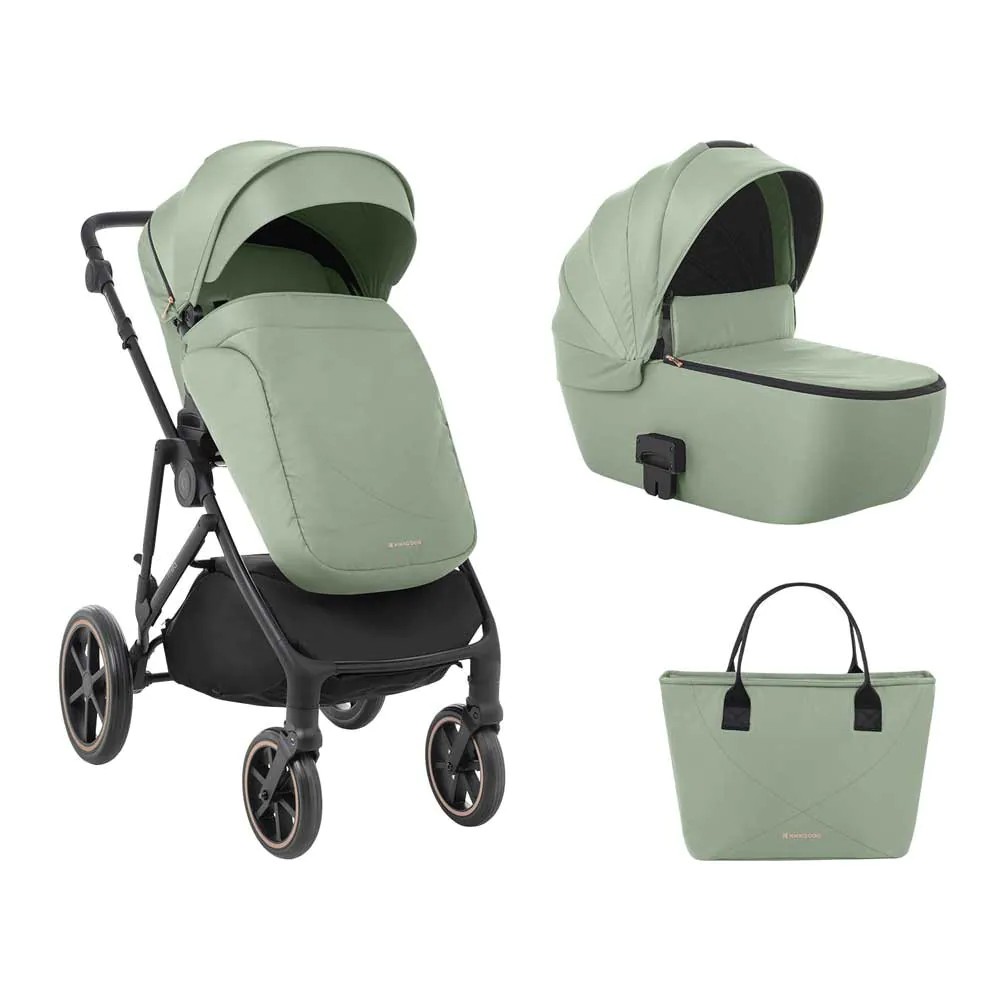 Carucior combinat 2 in 1 Kikka Boo Thea Army Green - poza 1