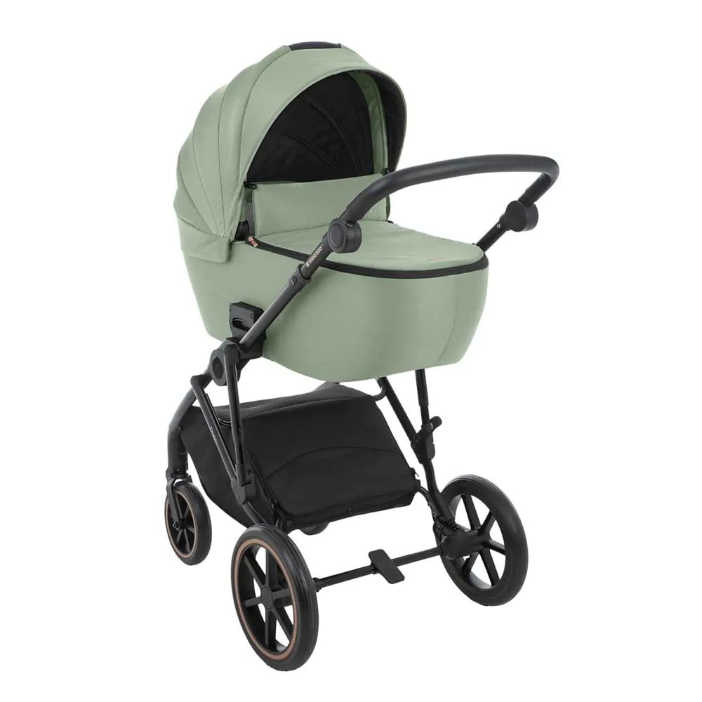 Carucior combinat 2 in 1 Kikka Boo Thea Army Green - poza 2
